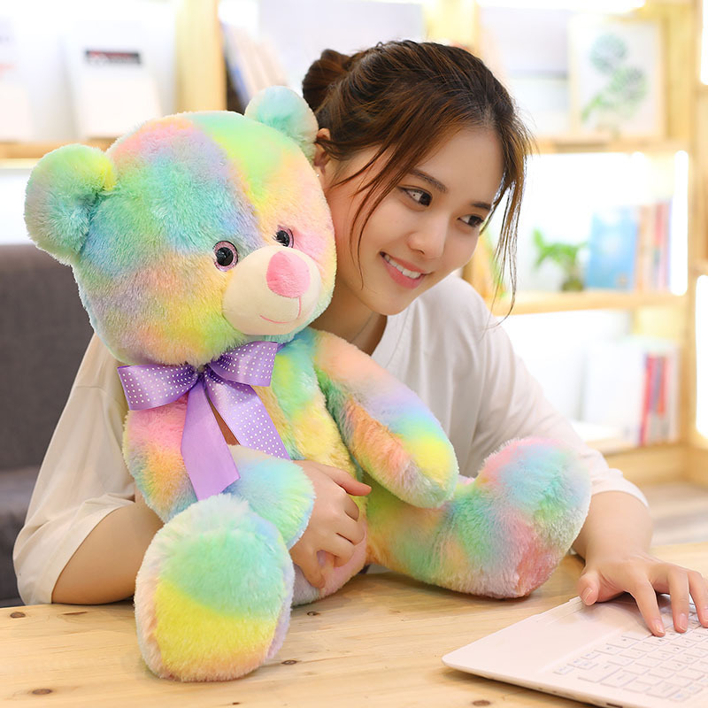 Rainbow Bear Plush Toy - Image 3