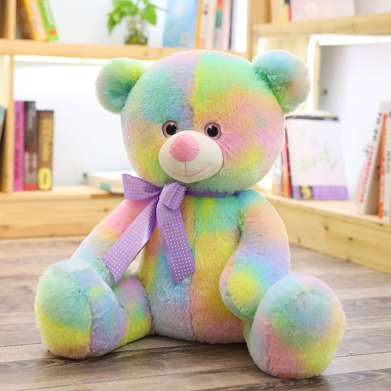 Rainbow Bear Plush Toy - Image 4