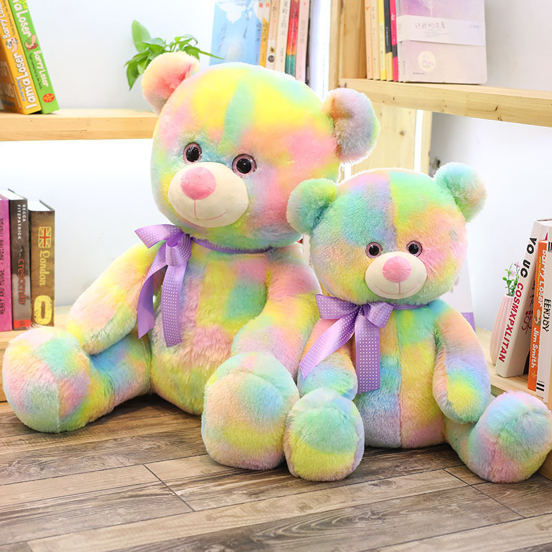 Rainbow Bear Plush Toy - Image 5