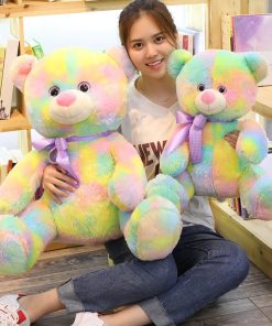 Rainbow Bear Plush Toy