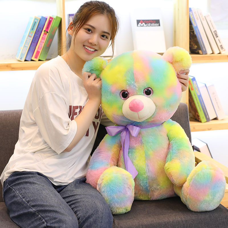 Rainbow Bear Plush Toy - Image 2