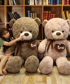 Large Rose Teddy Bear