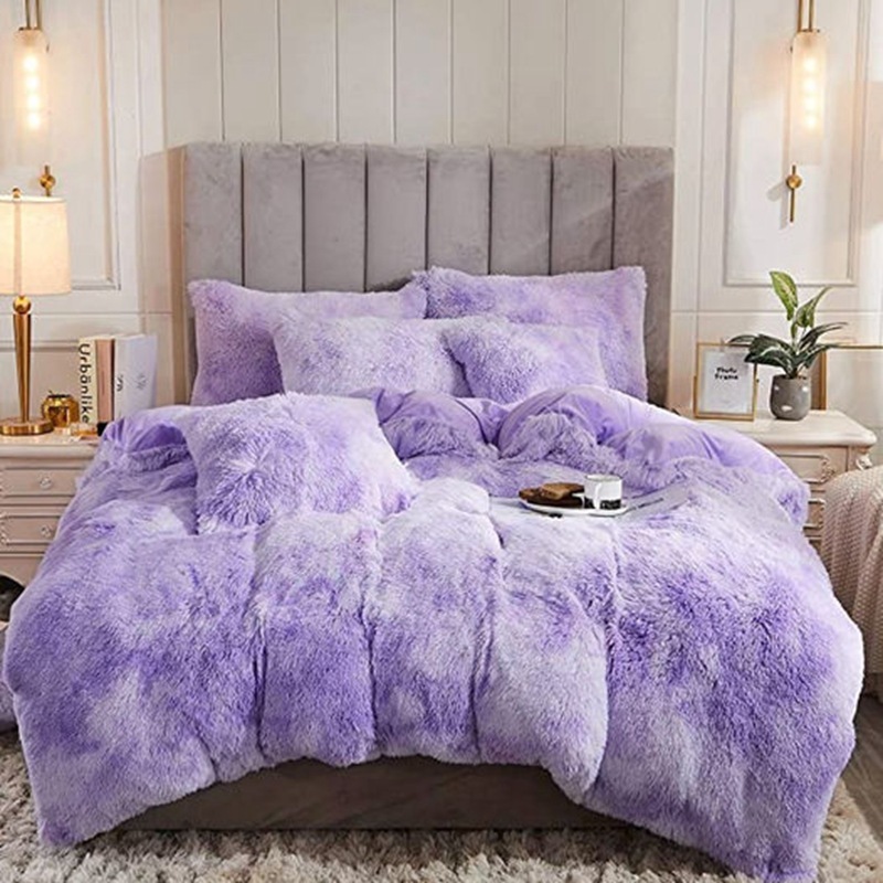 Long Plush Crystal Velvet Duvet