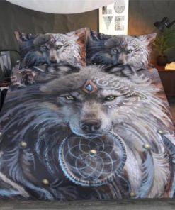 Wolf Tribe Warrior Duvet Cover Canada