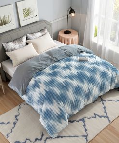 Velvet Camouflage Duvet Set