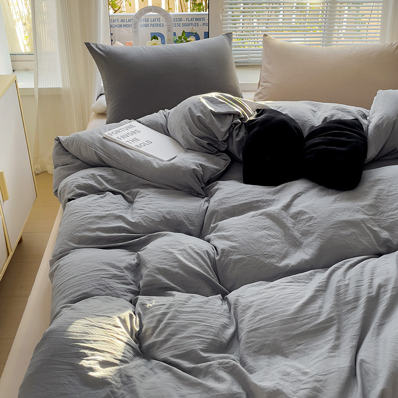 Pure Color Duvet Cover - Image 4