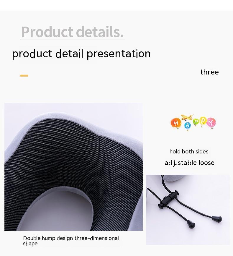 Memory Foam U-shaped Pillow Travel Cervical Pillow - Image 8