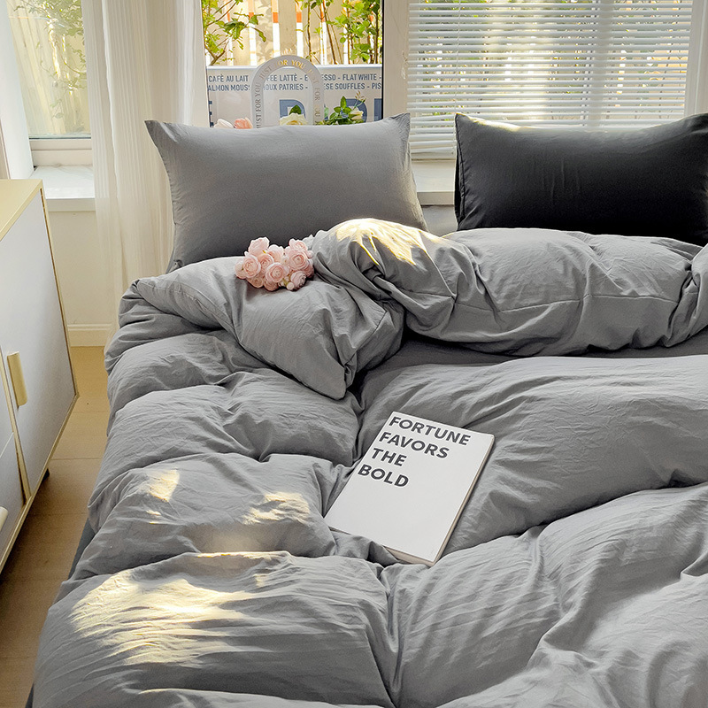 Pure Color Duvet Cover - Image 10