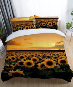 Sunflower Polyester Duvet Cover