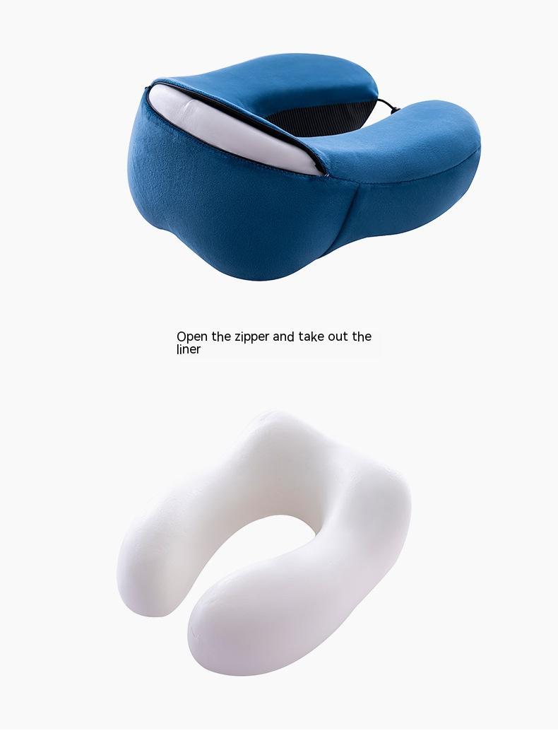 Memory Foam U-shaped Pillow Travel Cervical Pillow - Image 4