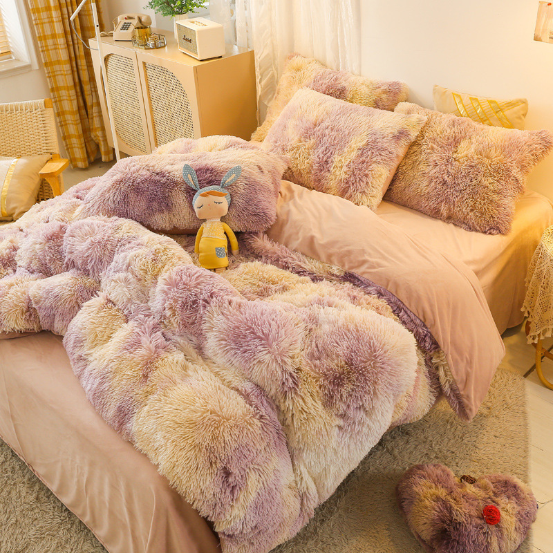 Long Plush Crystal Velvet Duvet - Image 7