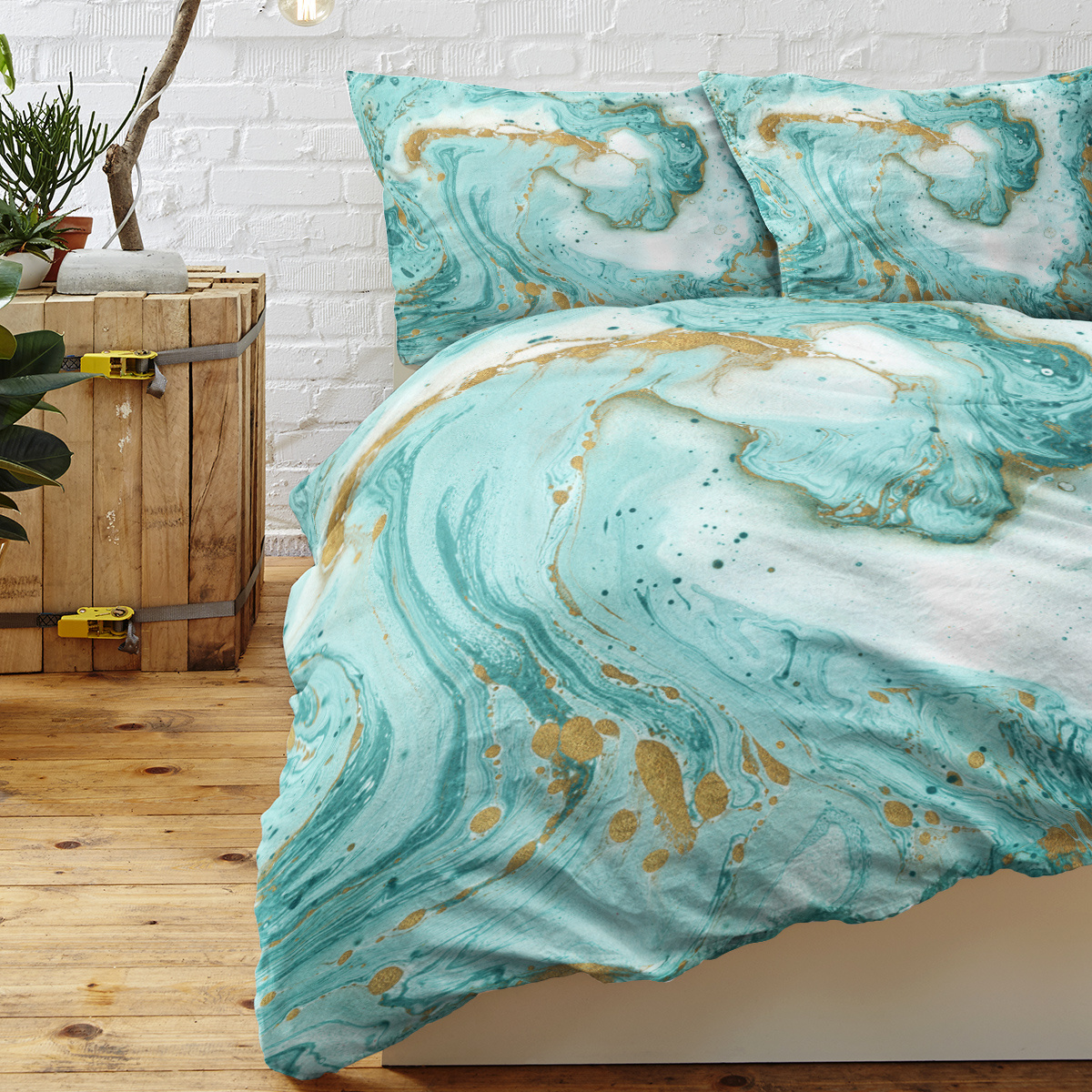 Chic Girly Marble Duvet - Image 3