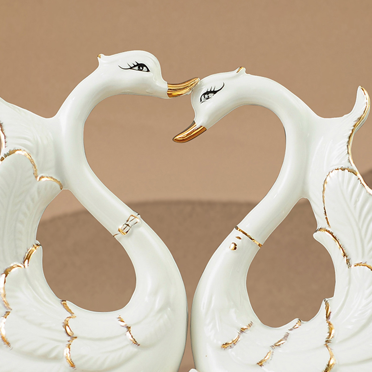 Swan Ornaments Ceramic - Image 9
