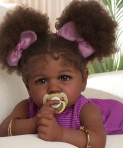 Black silicone baby girl