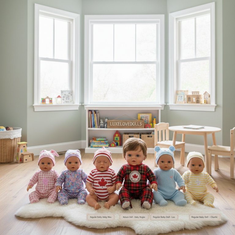 Reborn dolls vs regular baby dolls Canada
