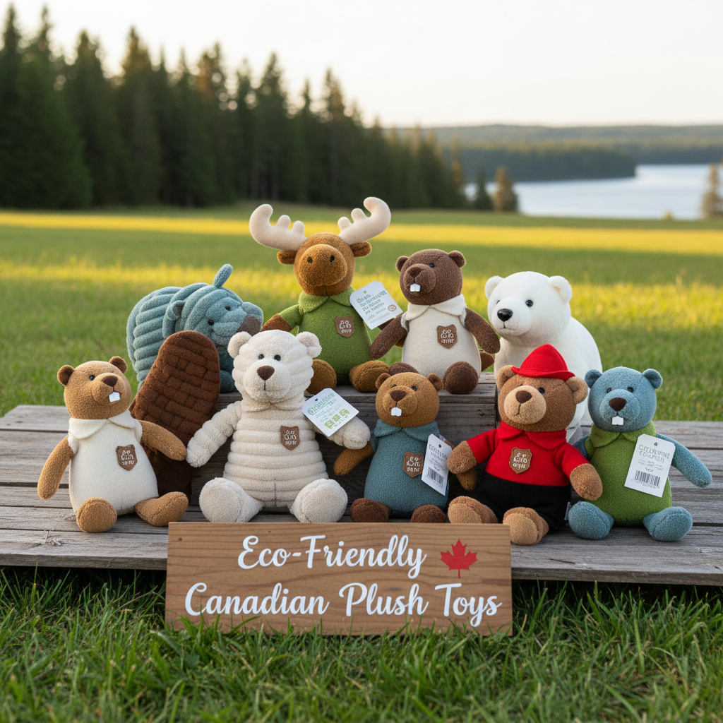 Eco-friendly plush toys Canada options