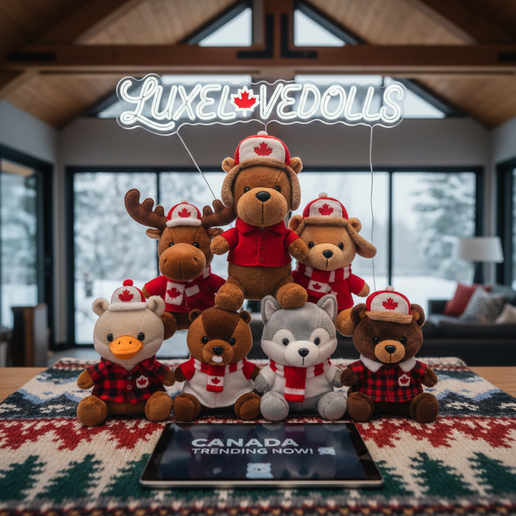 Cute plush toys Canada trending now