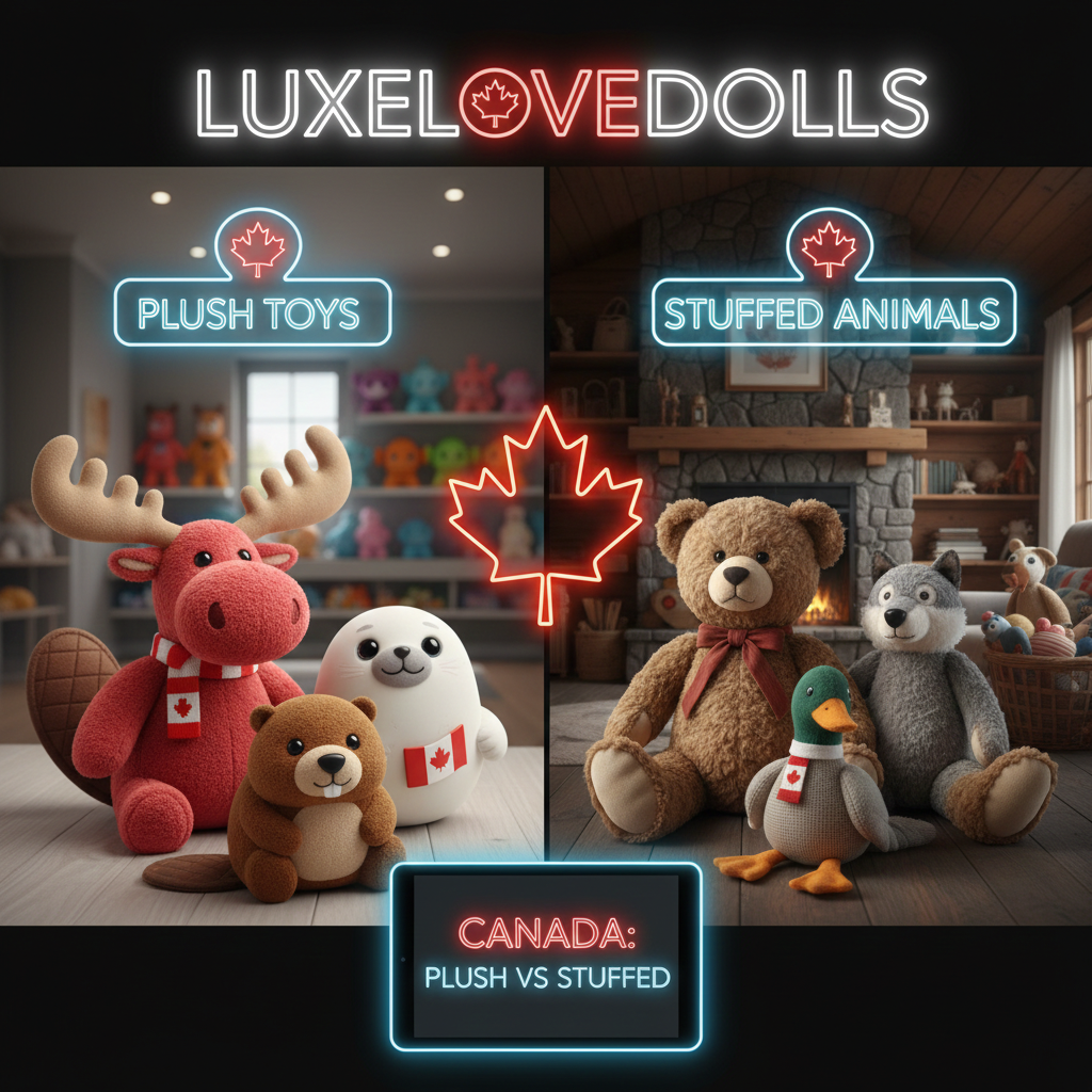 Plush toys vs stuffed animals differences