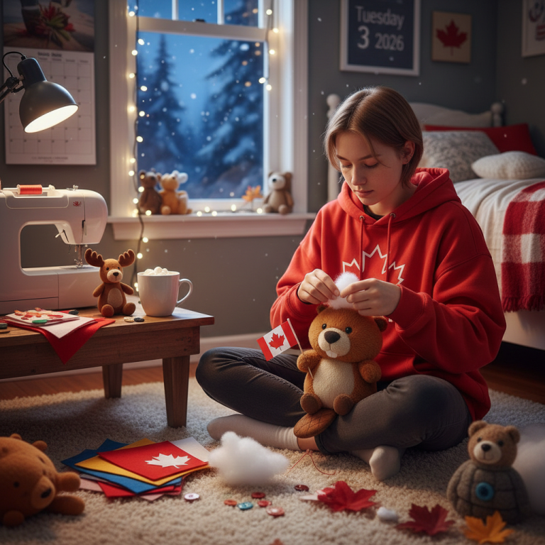 How to make a plush doll Canada