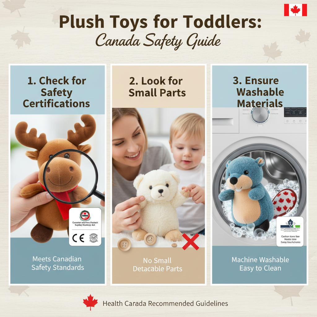 Plush toys for toddlers Canada safety guide