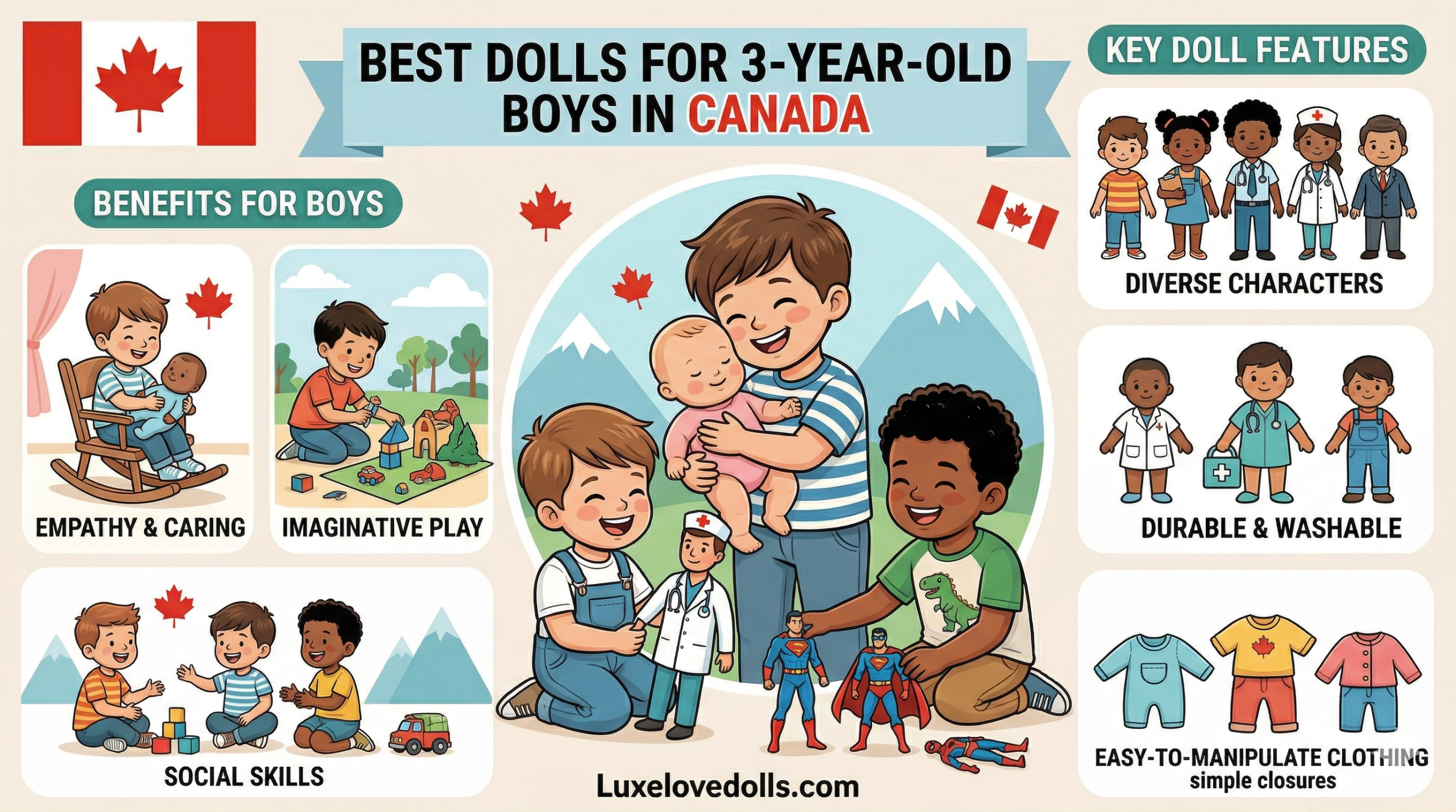 Dolls for 3-Year-Old Boys
